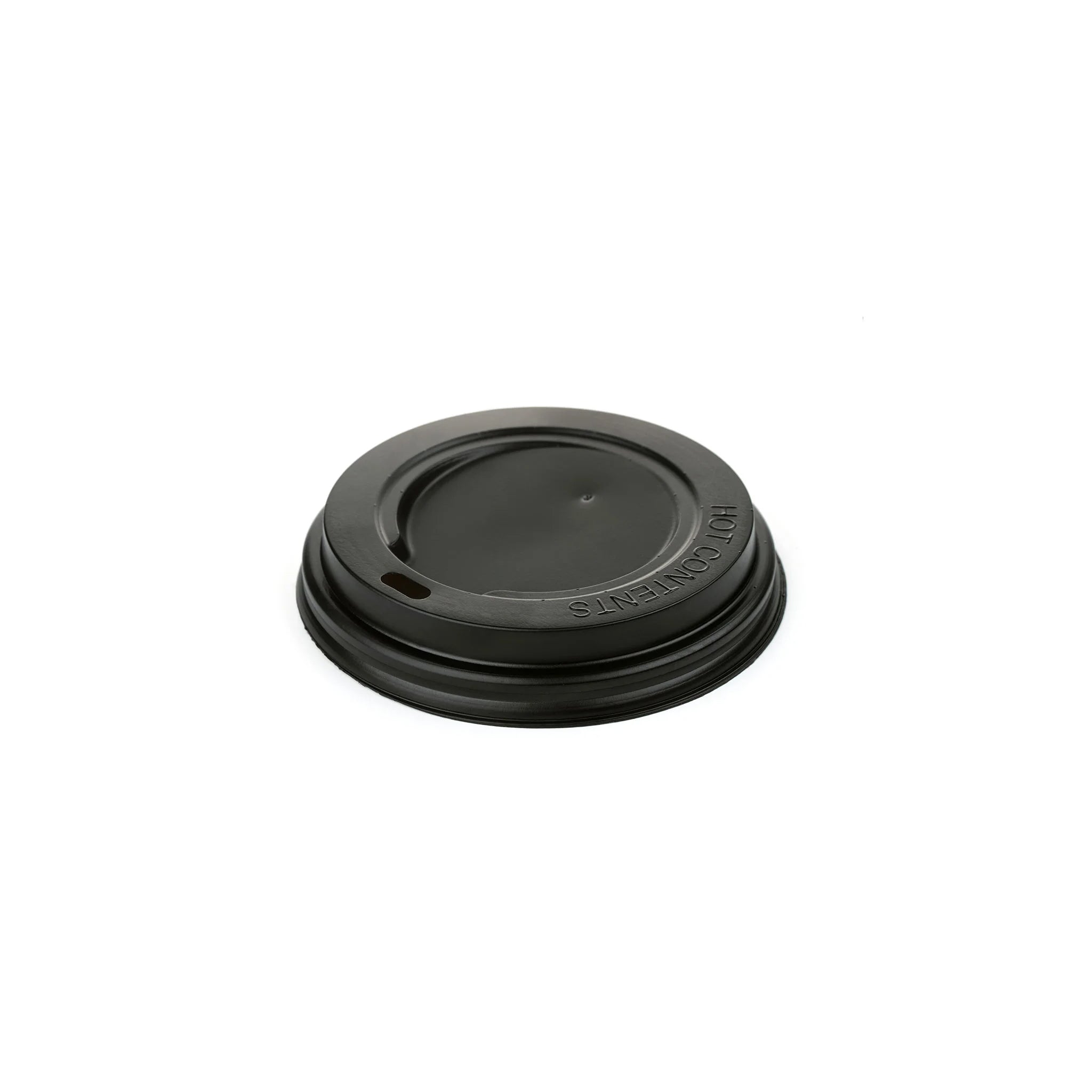 250 ml SIP Lid Black - Steamy Embossed[MCL250SPB-1