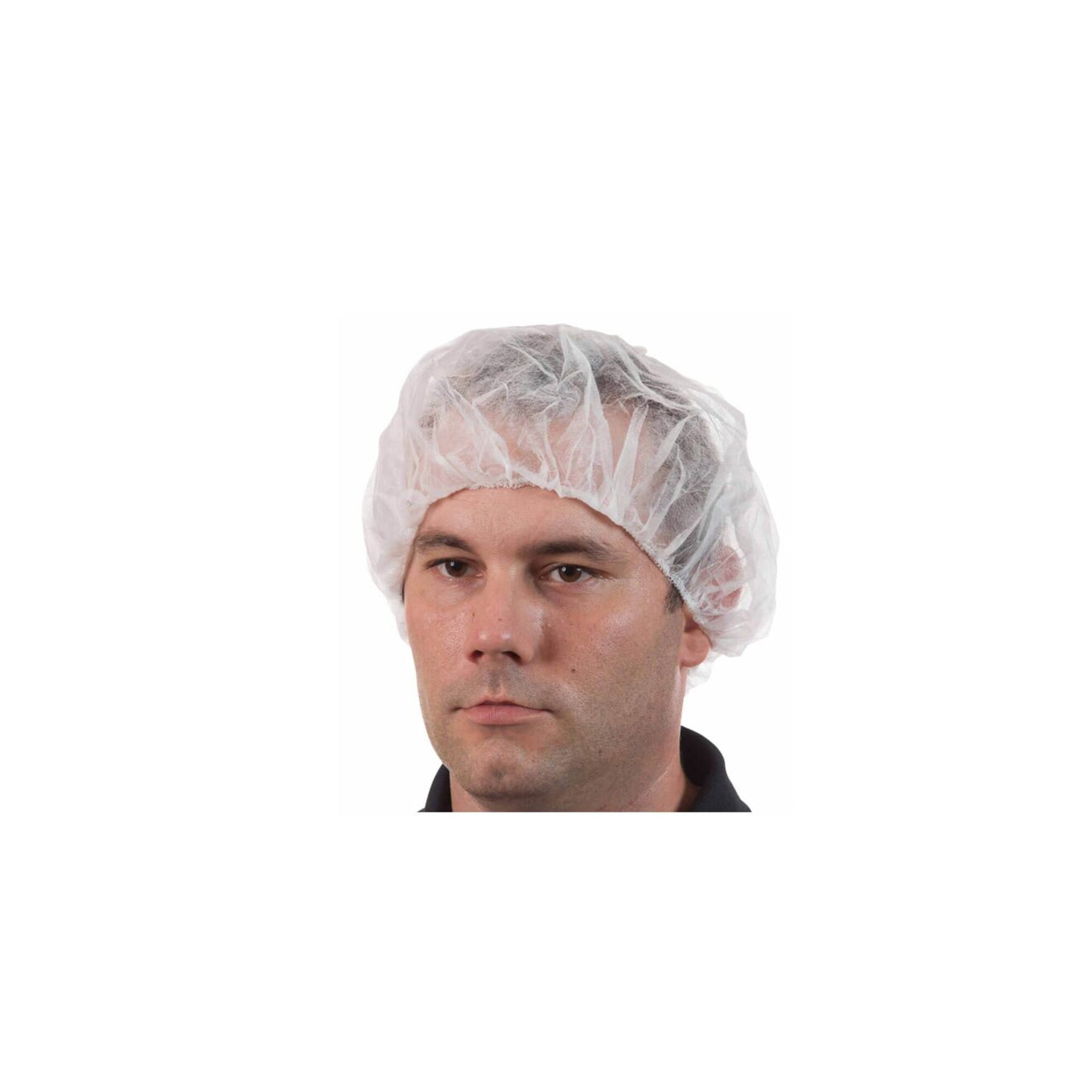 Bouffant Cap Size 21" White Gsm-15