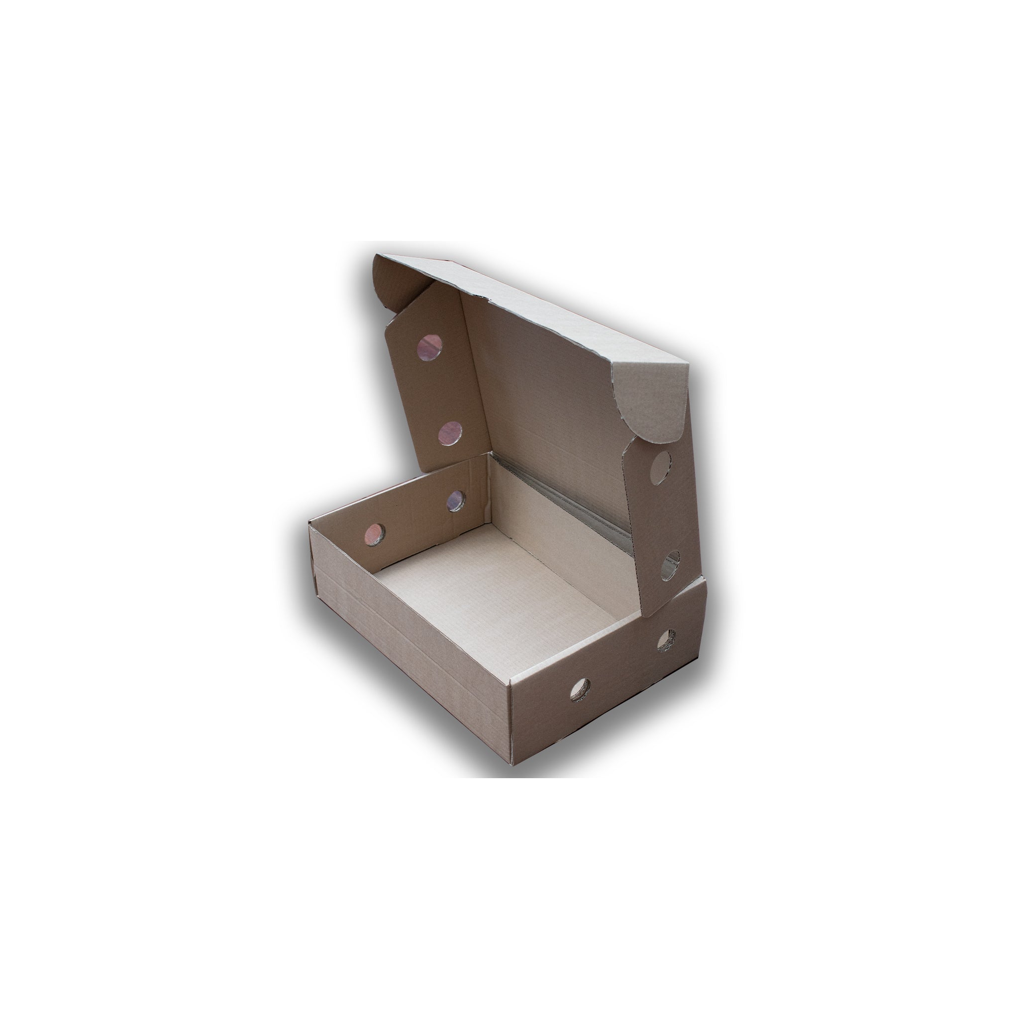 10 Kg. Meat Box Kraft Open Top [Clearance sale]