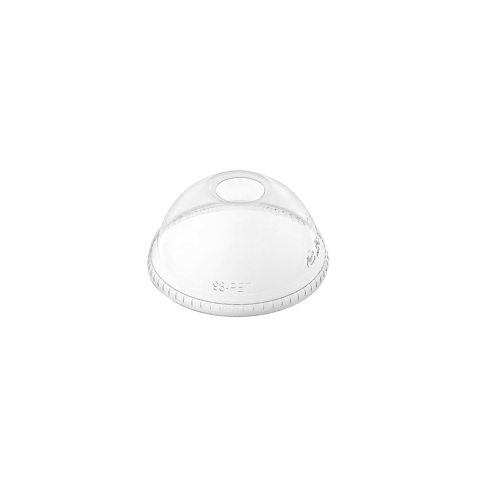 98 mm Dome Lid for 16oz cup rnd hole [for CT154]