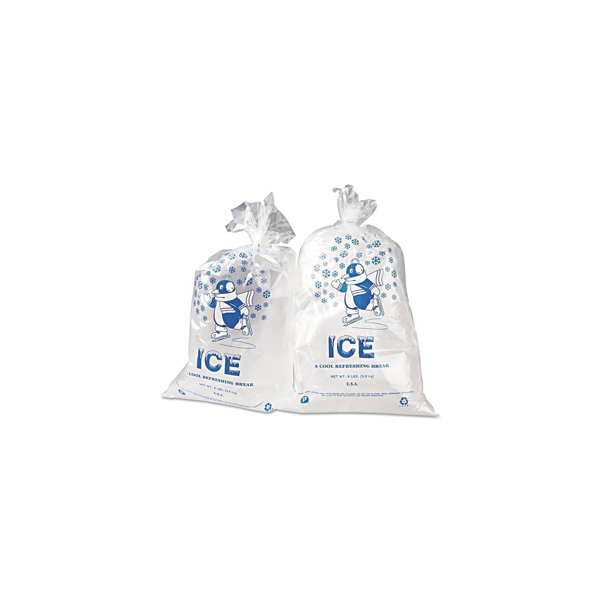 ICE BAG 28x54 80 MIC [LD CLR D/S SEAL]
