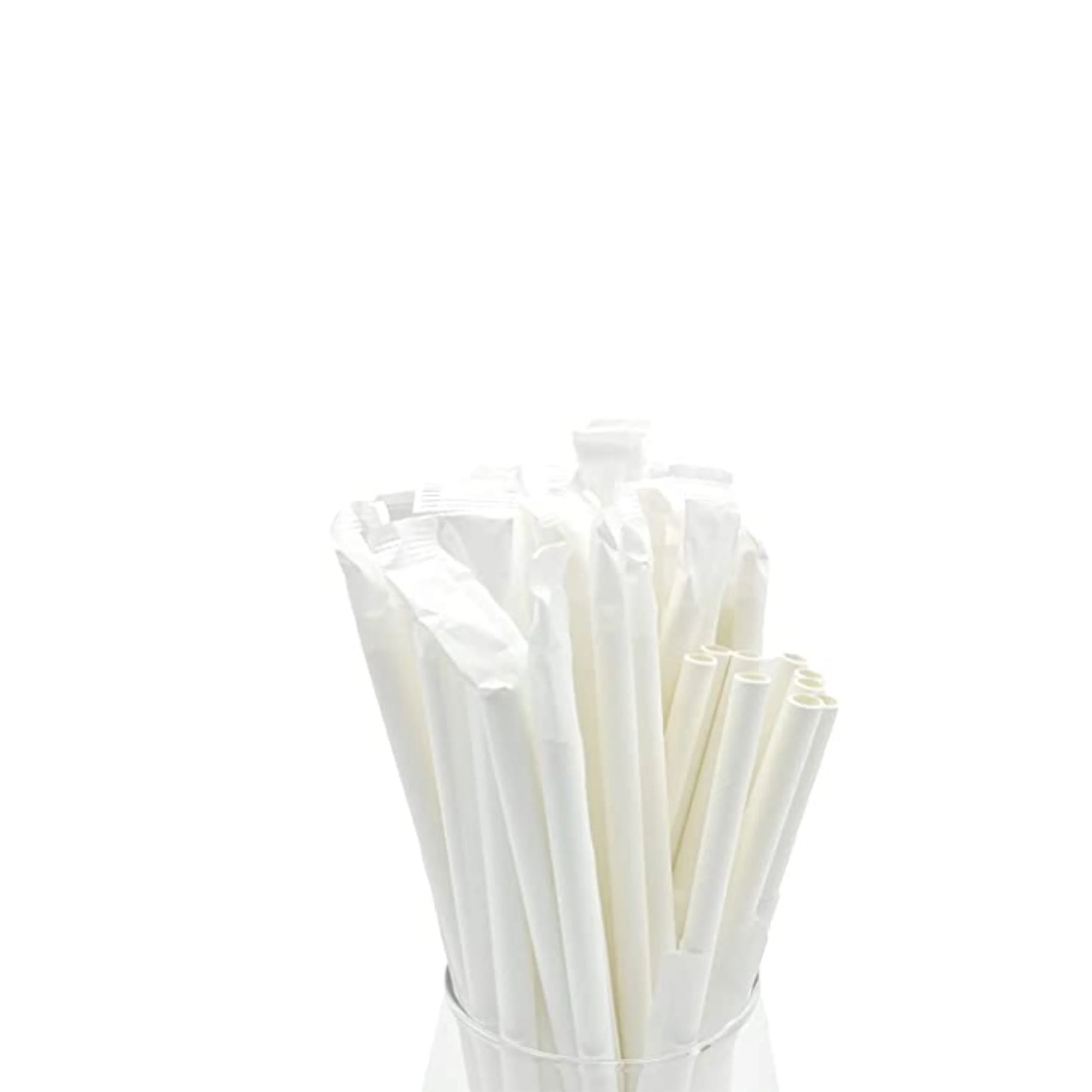 Straw PAPER White [6x195mm]4x500s[2001000031]