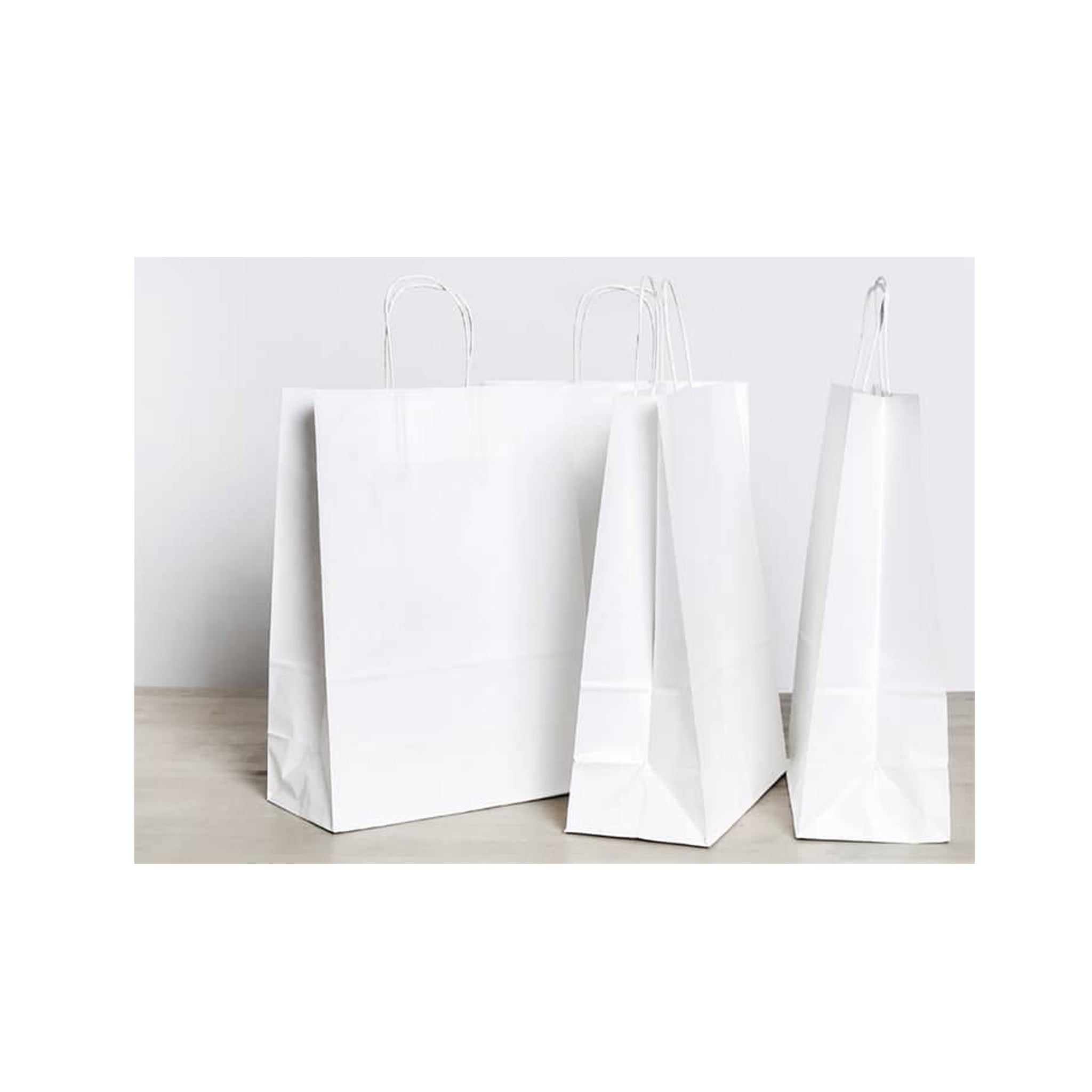 Paper Bag White (340x300x140) [ECO023007]50x5pack