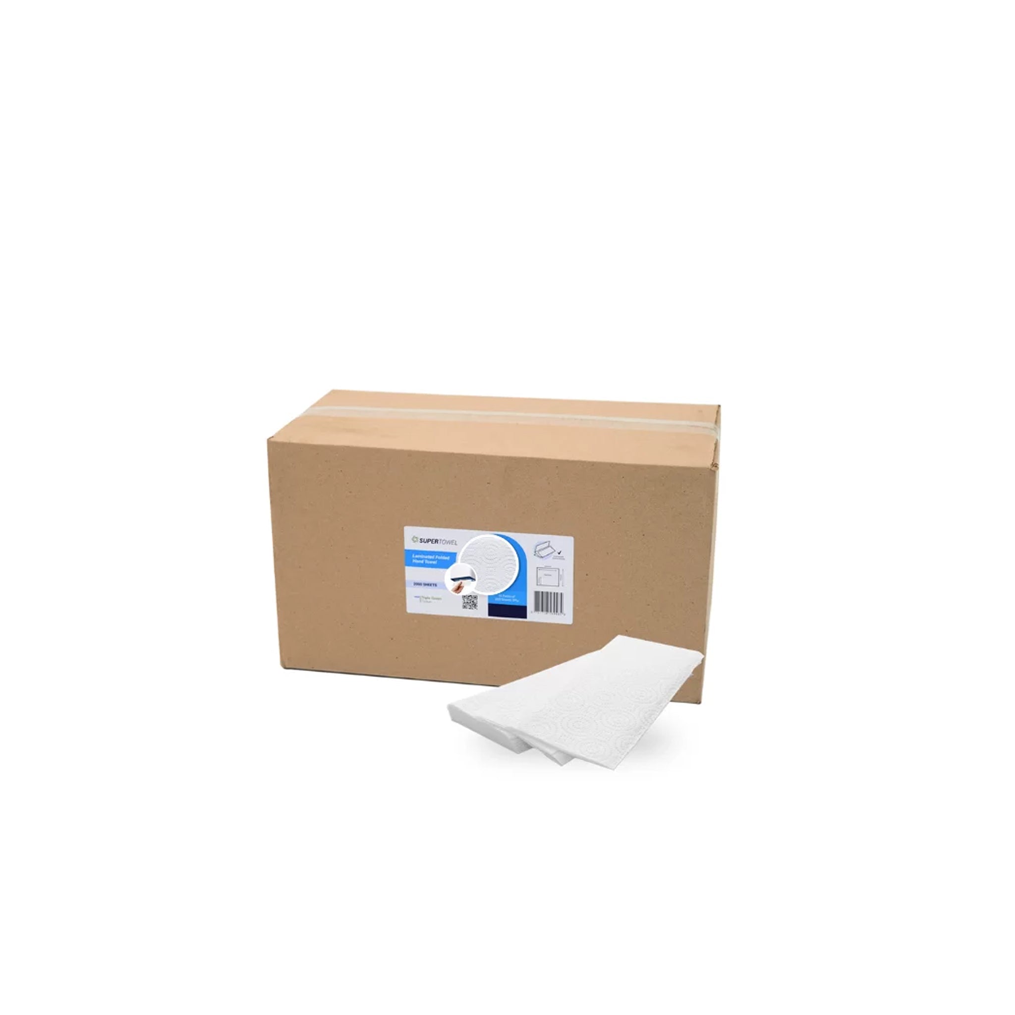 Folded Hand towel-2 ply 10x200 240mmx100mmx200 sht