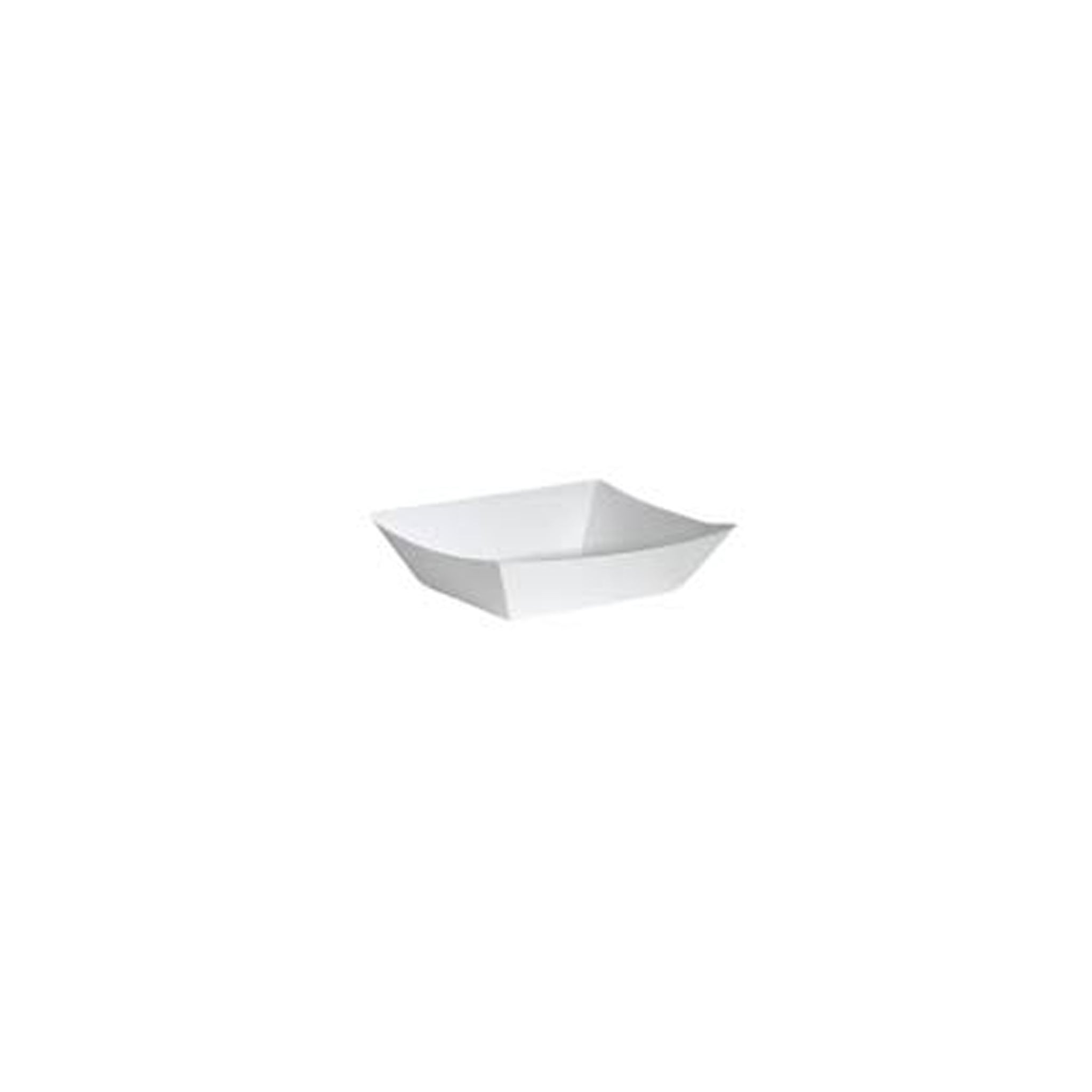 Boat Tray 250ml White Eco [50x20 pack]