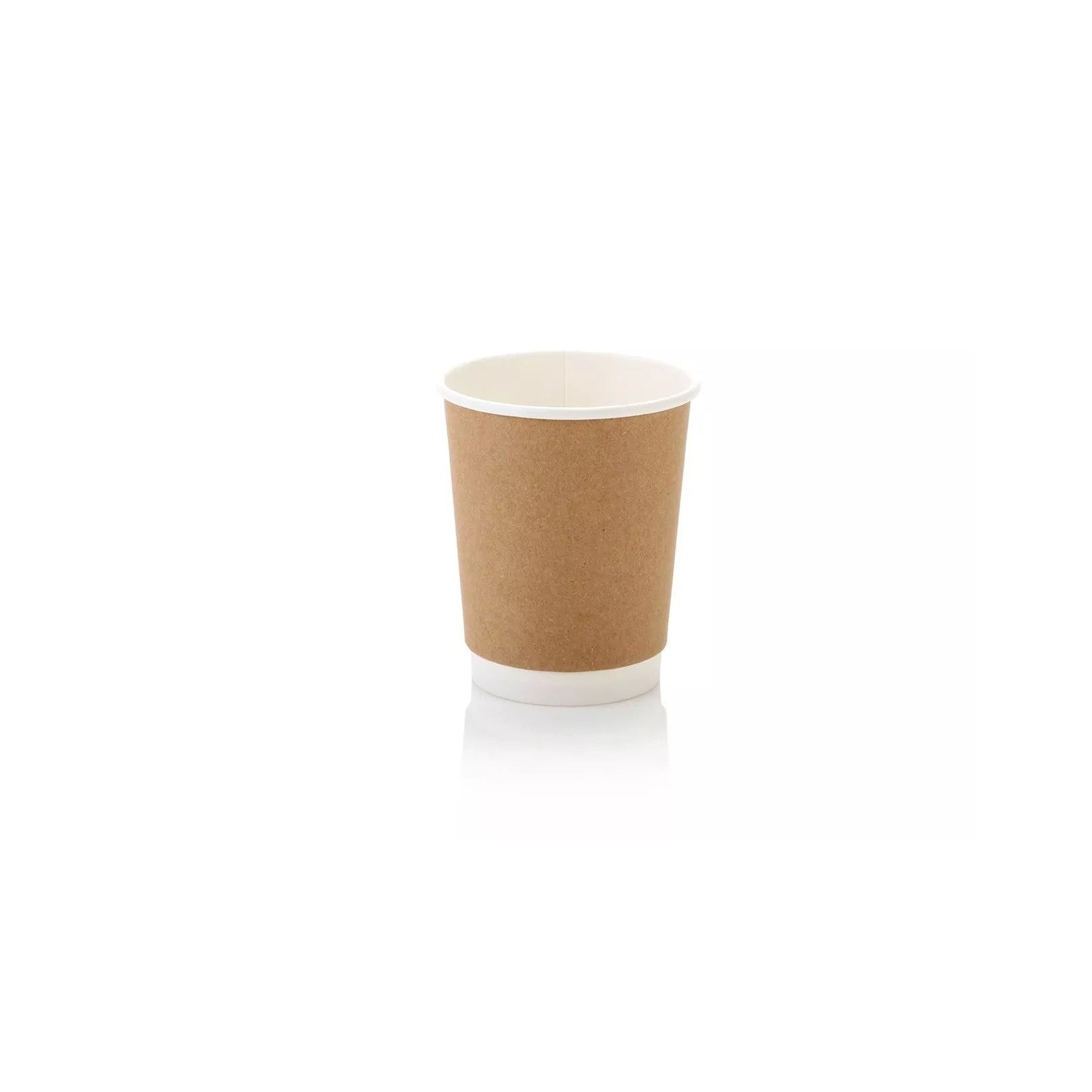 COFFEE CUP 250ml KRAFT Double Wall[10019]