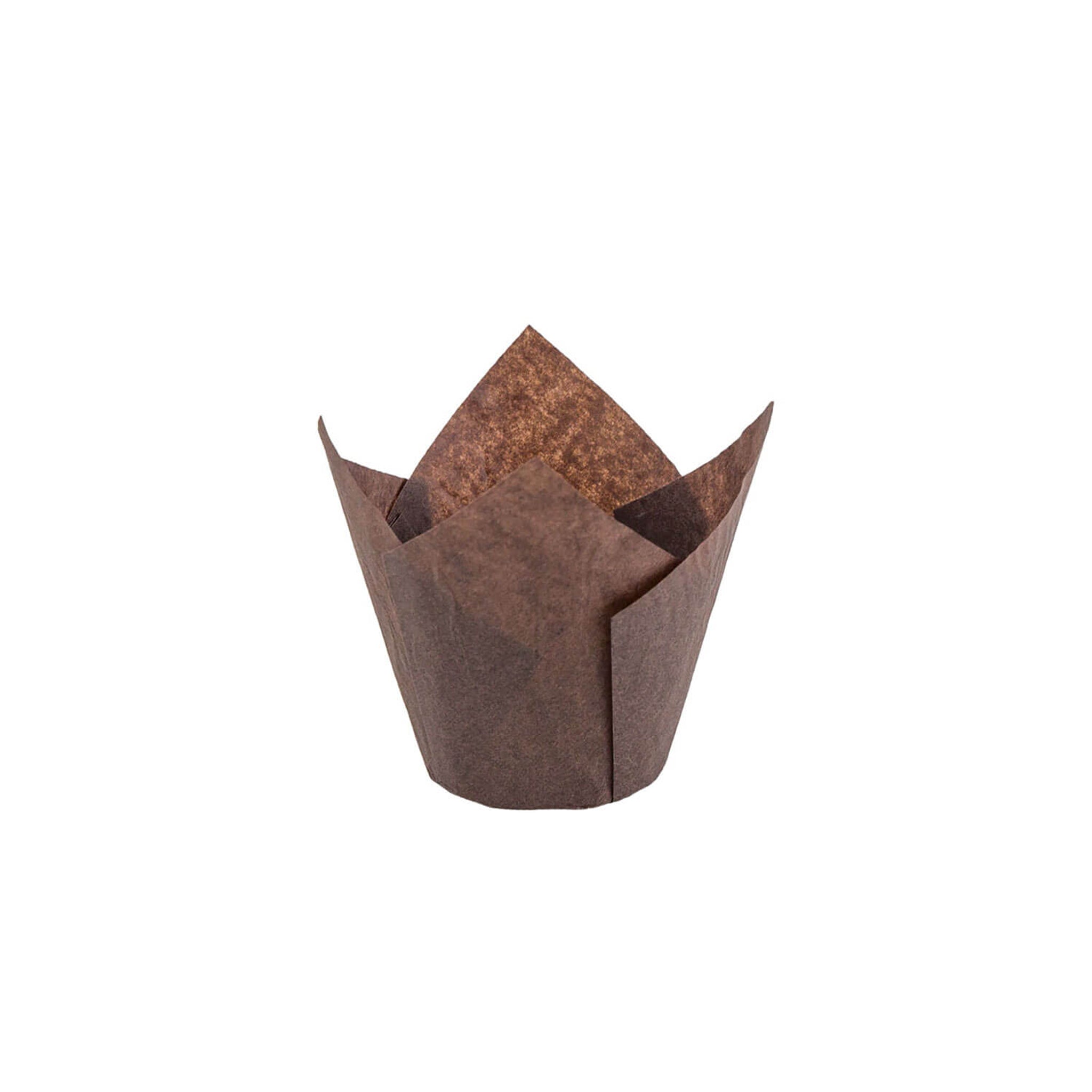 Muffin TULIP Cups Brown[160*160*50mm] DOYH16
