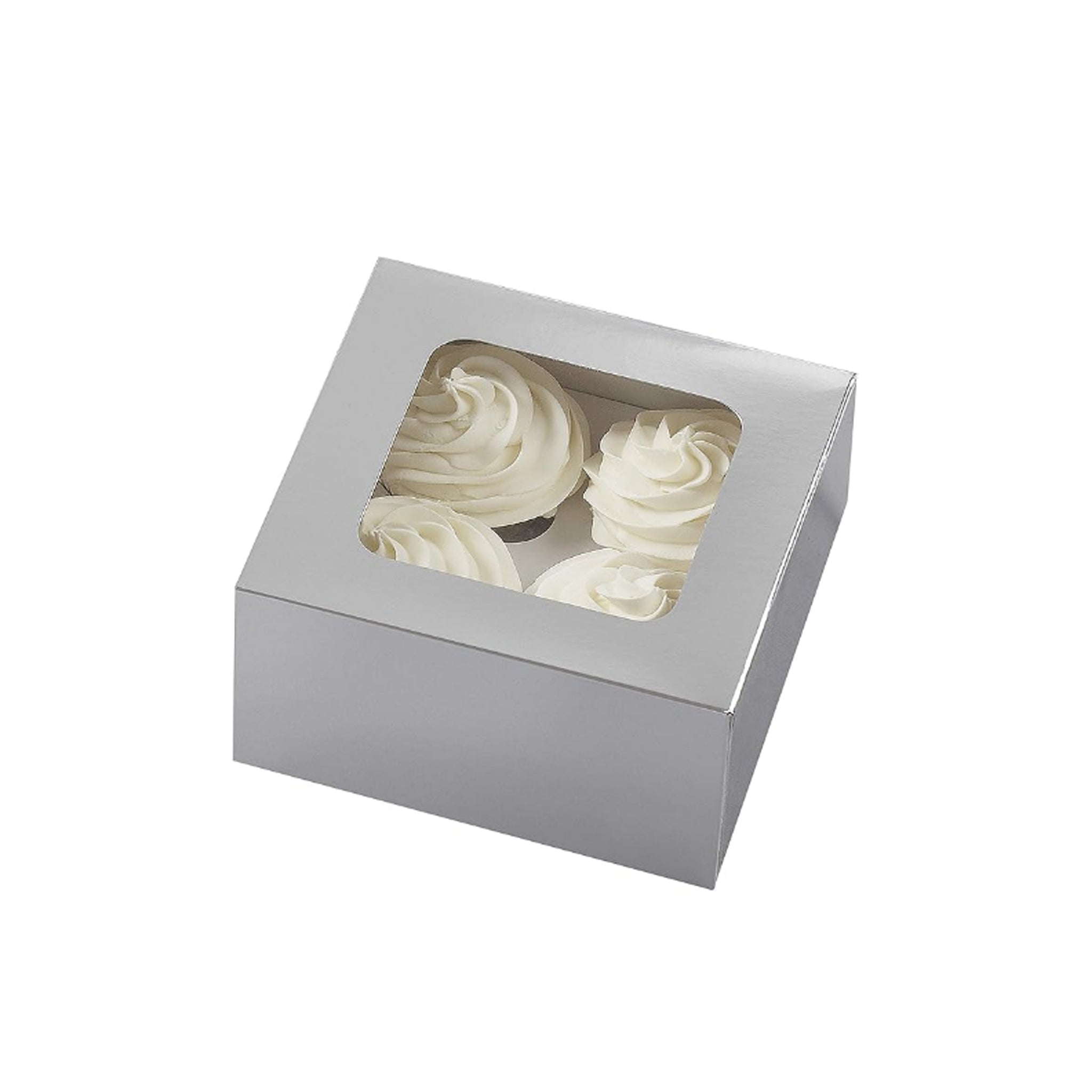 Window 4 Muffin SILVER with P/form [MUF4-SILV]