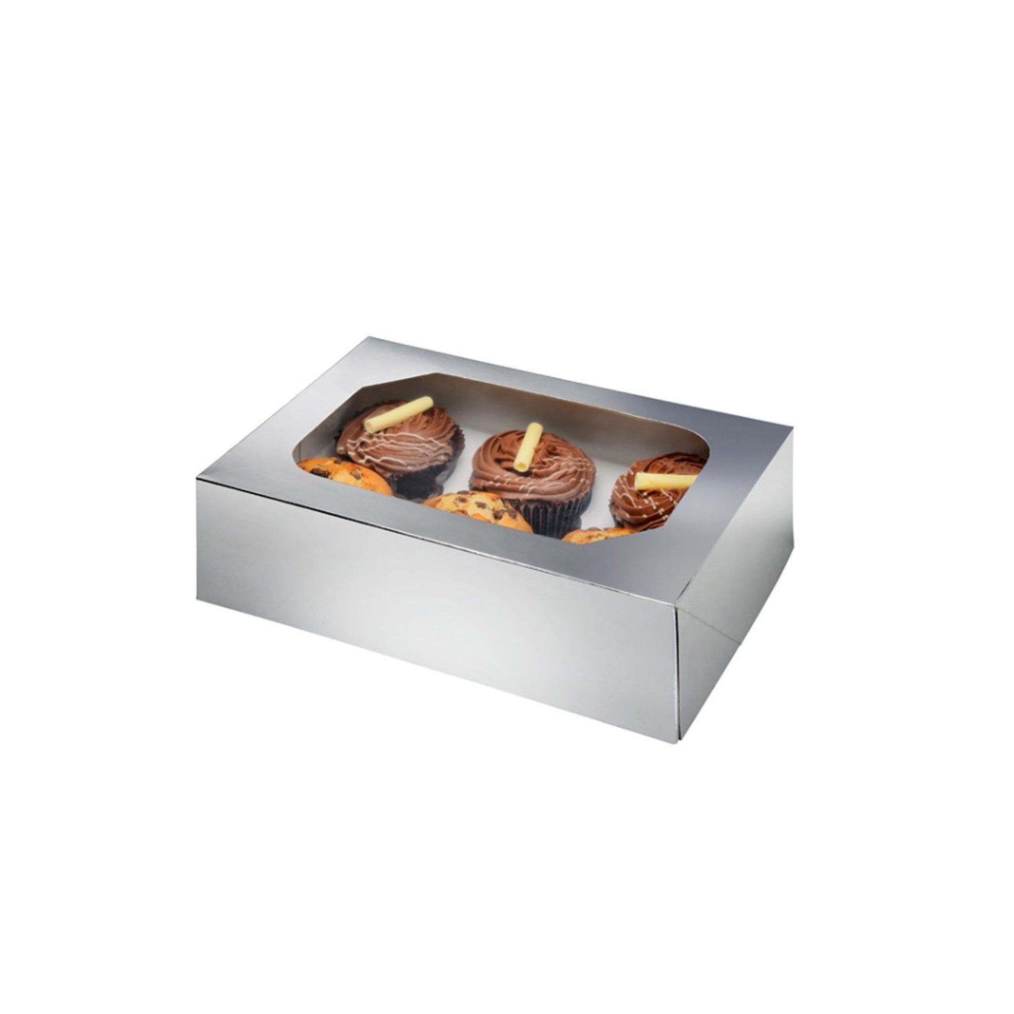 Window 6 Muffin SILVER with P/form [MUF6-SILV]