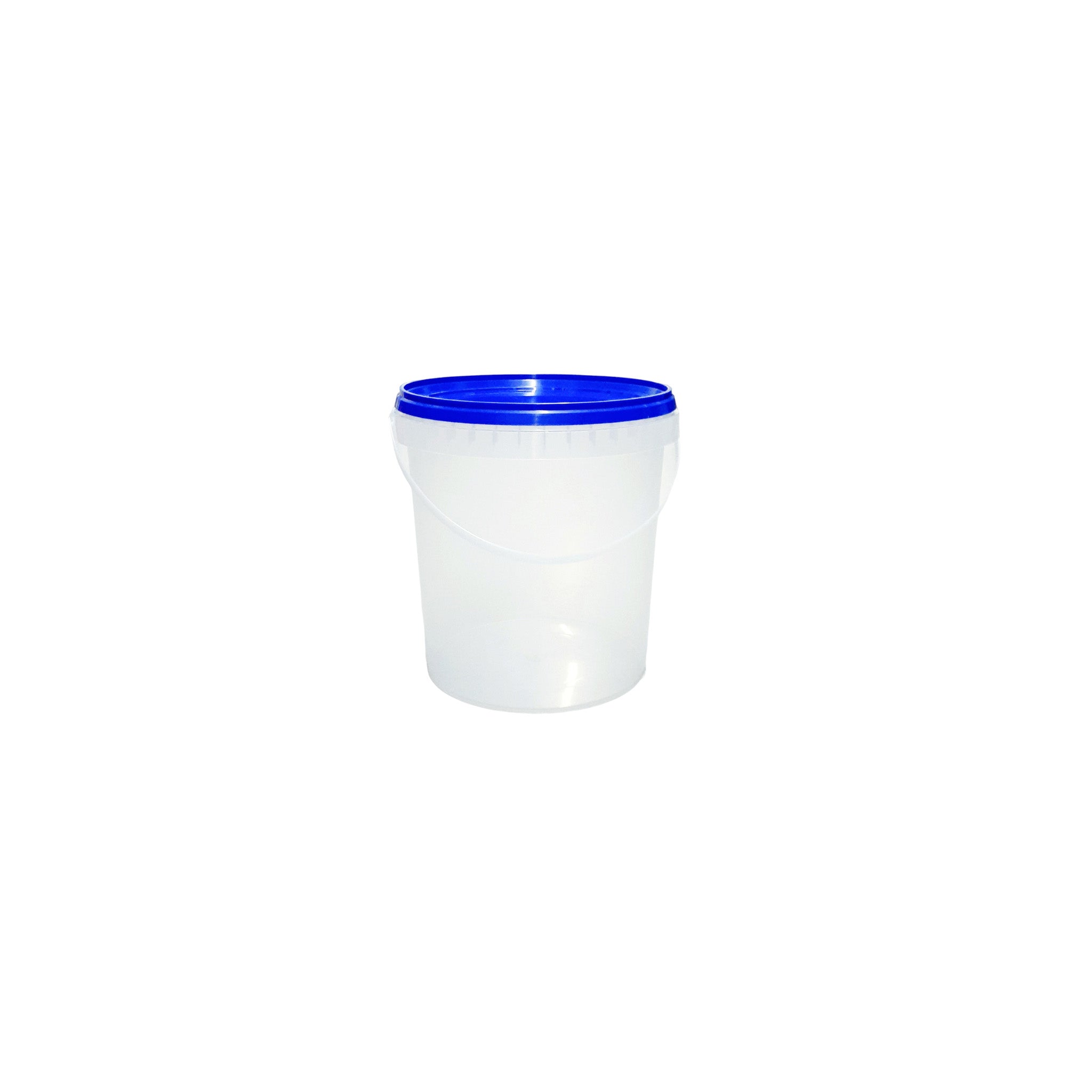 5 Litre Alpha CLEAR Bucket & Lid [605&485]