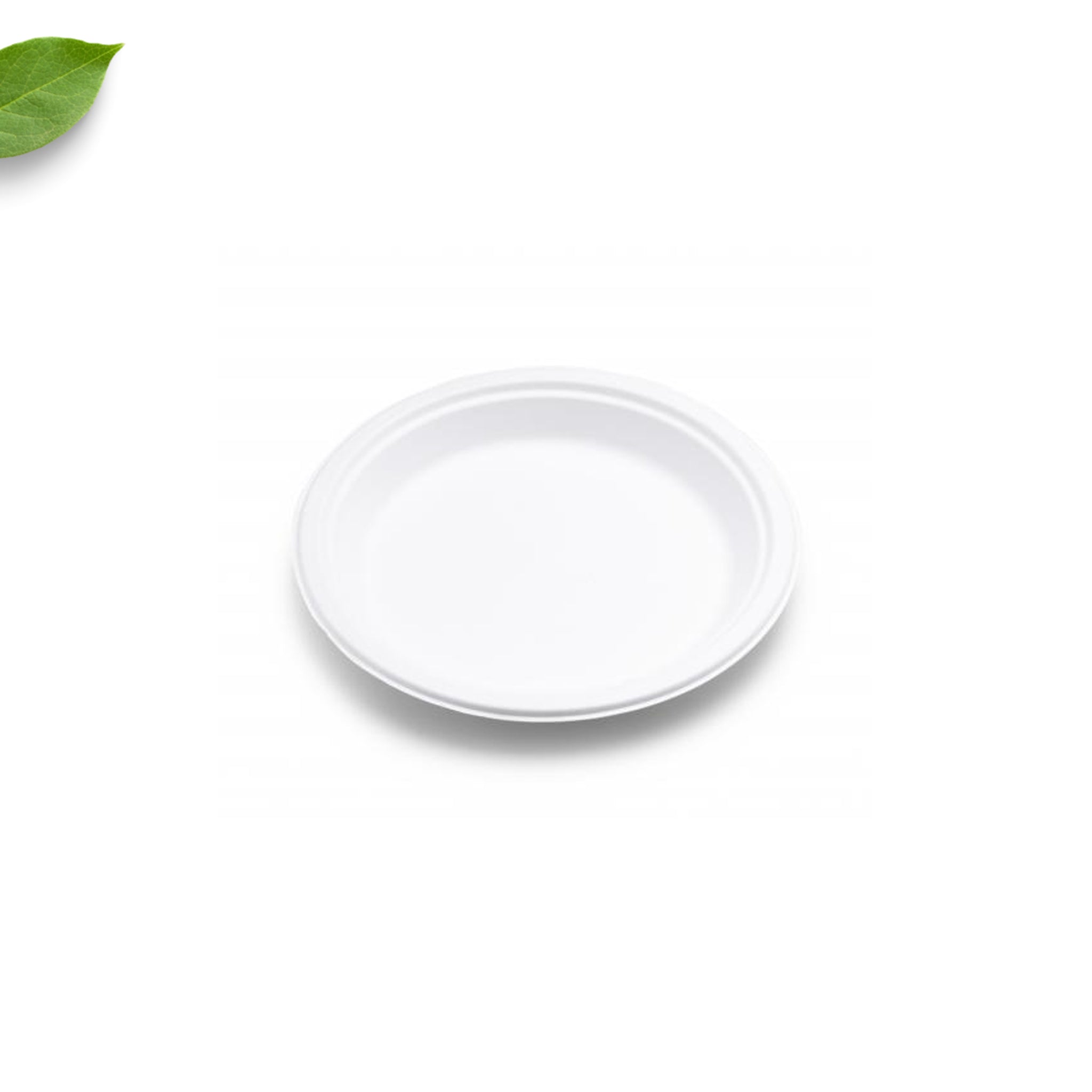10" (25.5cm) Round Plate BAGASSE [20x25]