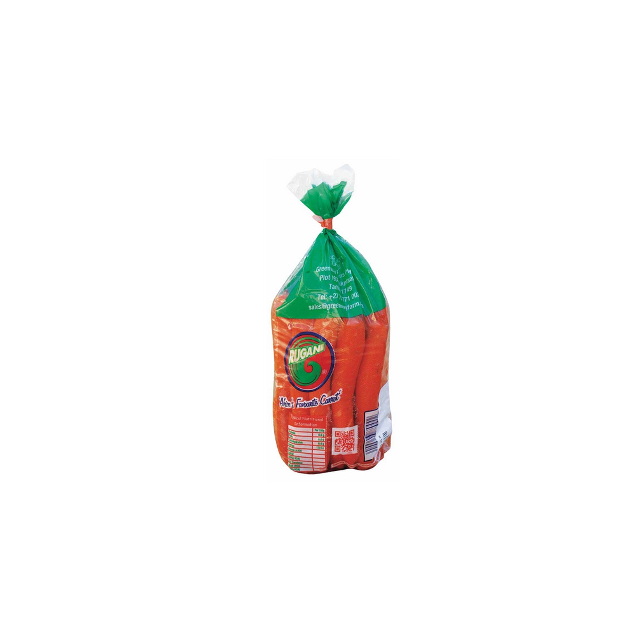 CARROT 1 kg. Printed [20x35x40mic]Punchd-1000/pak