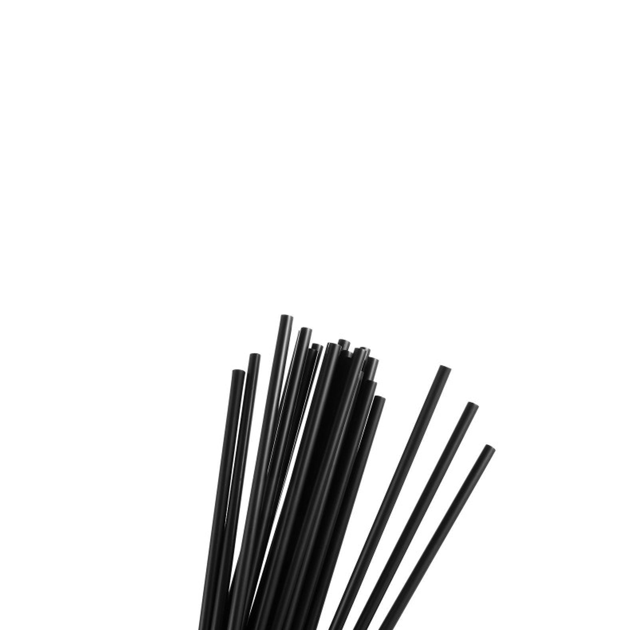 Straws LONG ISLAND Black 1800/Box [N03-BLK]