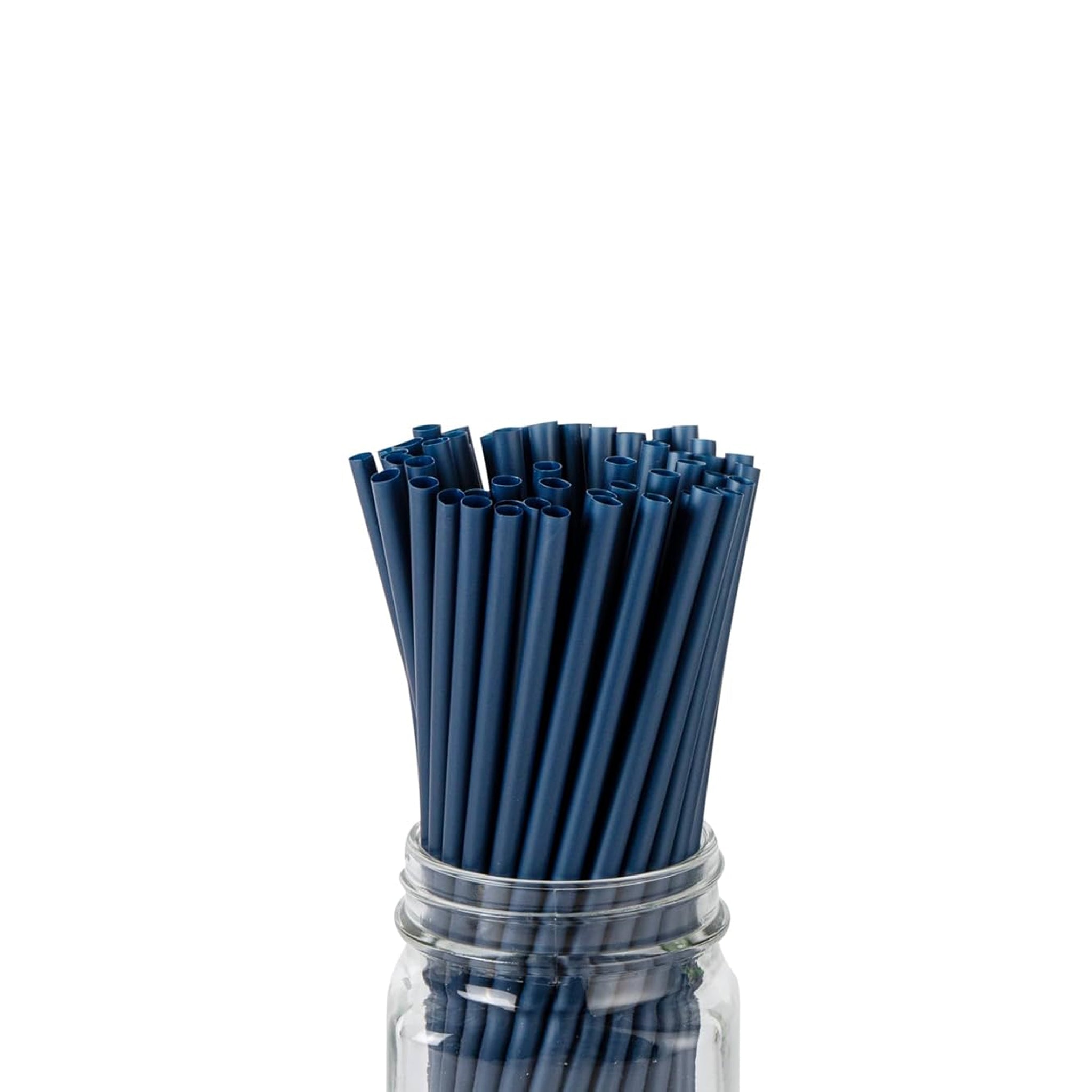 Straws LONG ISLAND Blue 1800/box [NO3-B]
