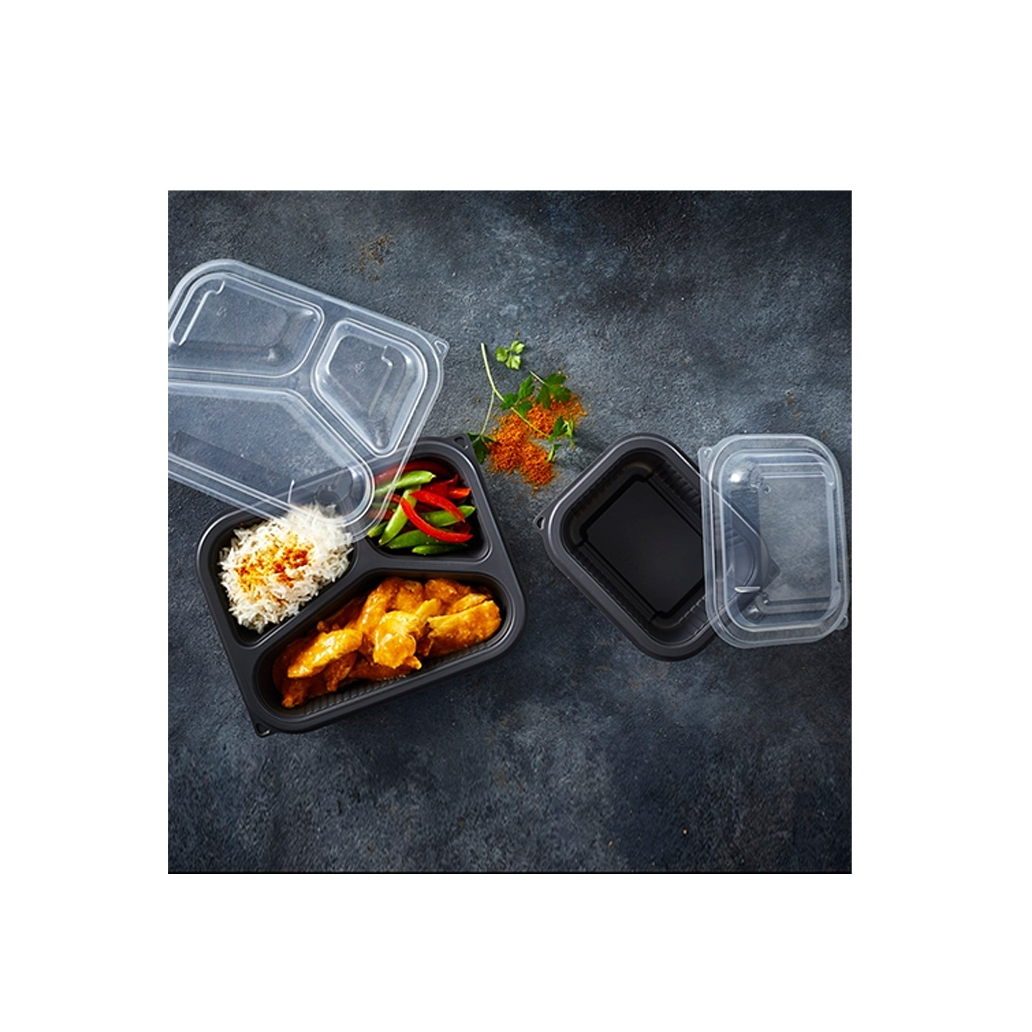 Lid for Deli Trays CT317/318/319 152x132x8