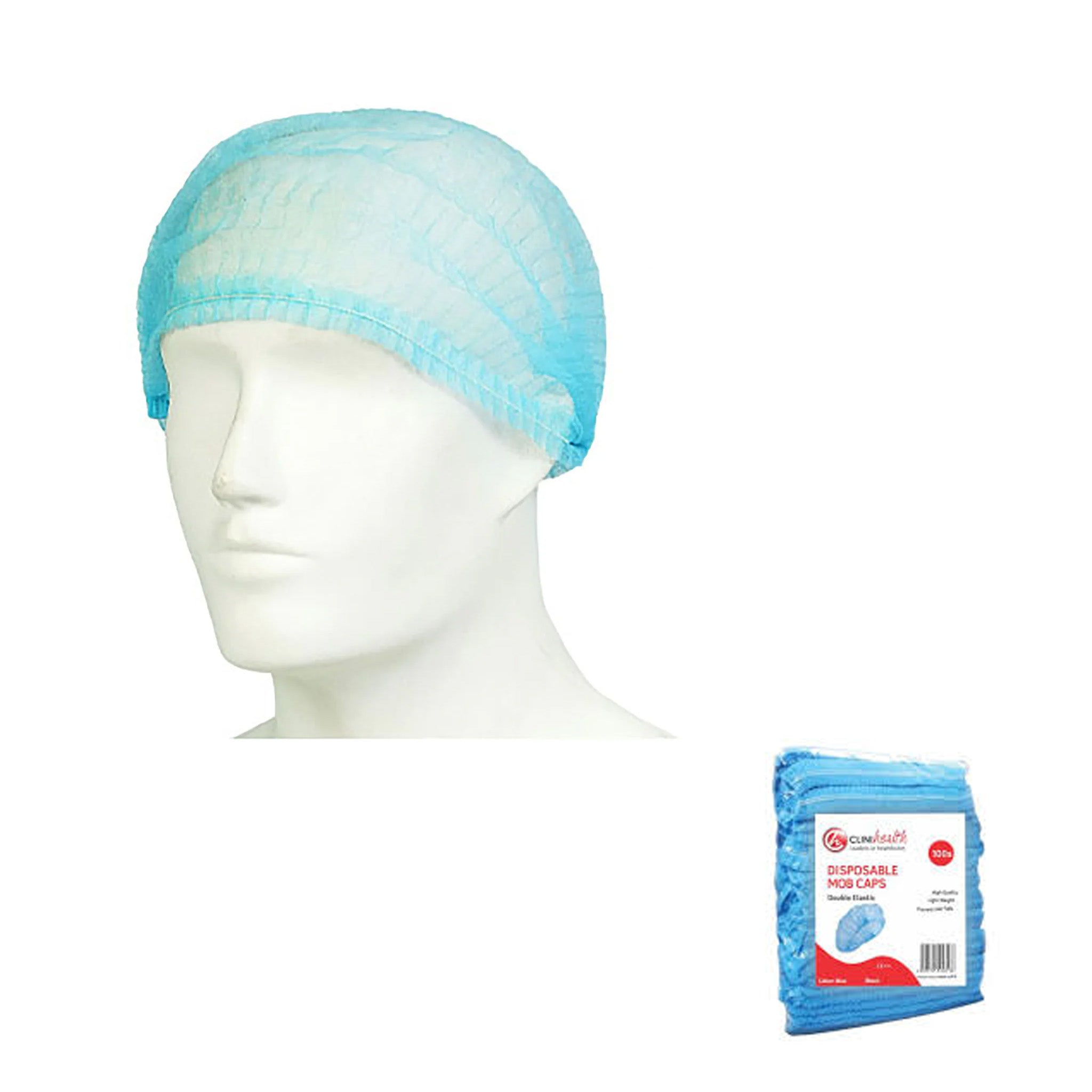 Mop Cap Light Blue 100s N52B