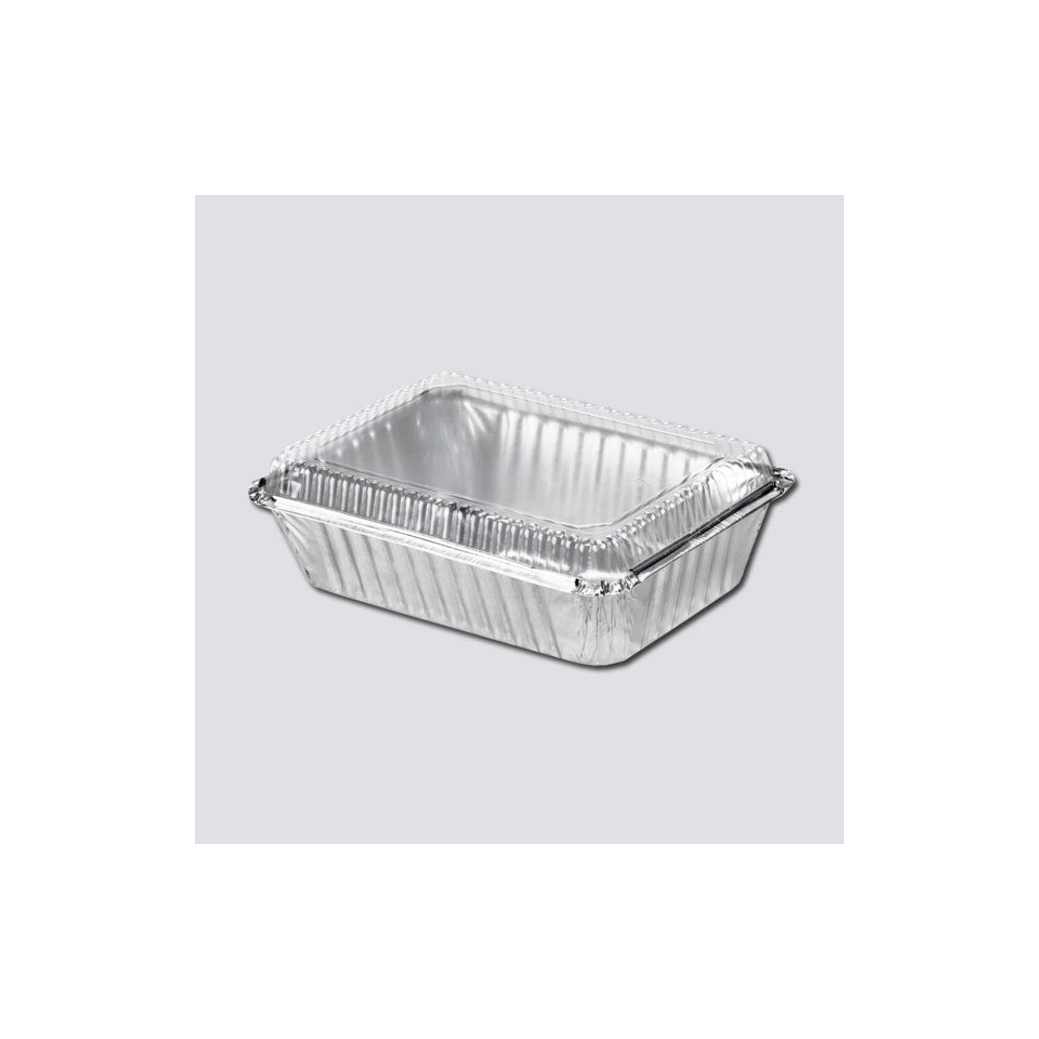 4153 Prepack Rect.Foil 890ml+lid 10s[PPWHD415]