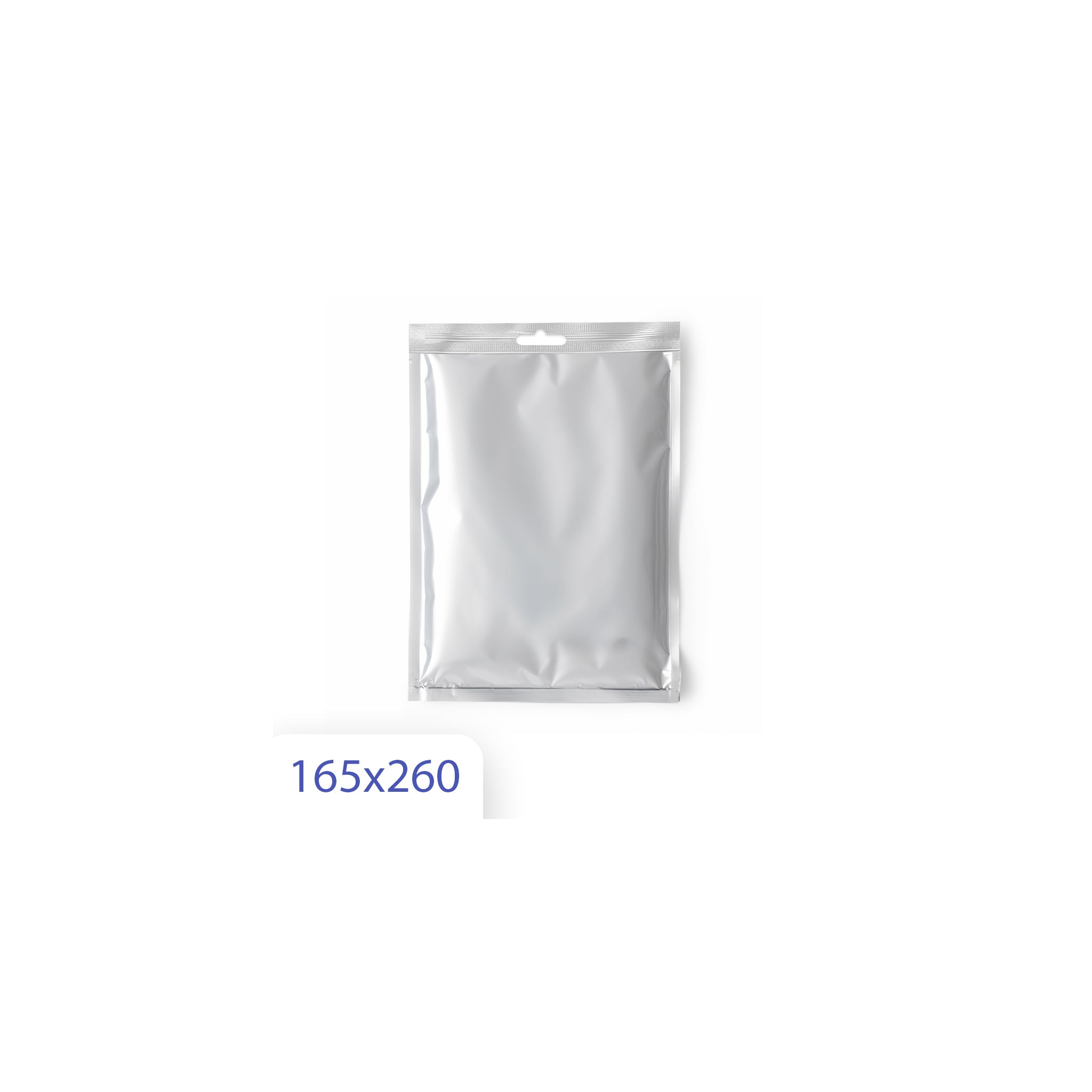 Vacuum Bag SILVER 165x260 silver/silver [VBF16SS]