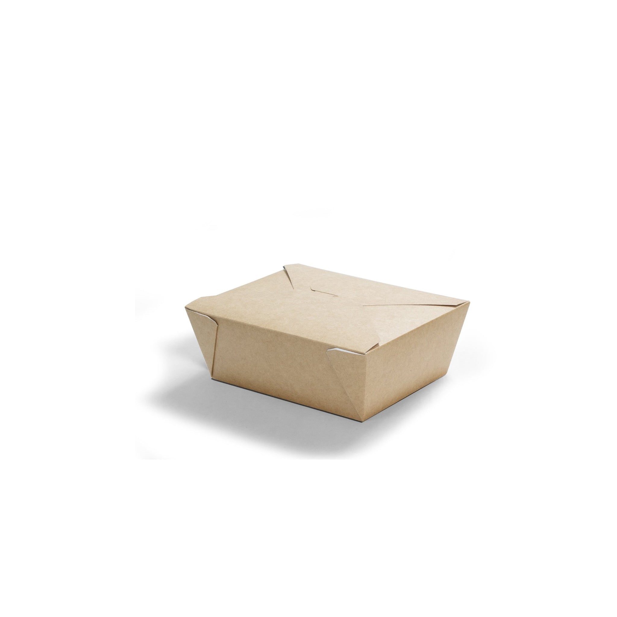 Lunch Box 8 Kraft 1400ml[DB1400]50pc x 4sl.