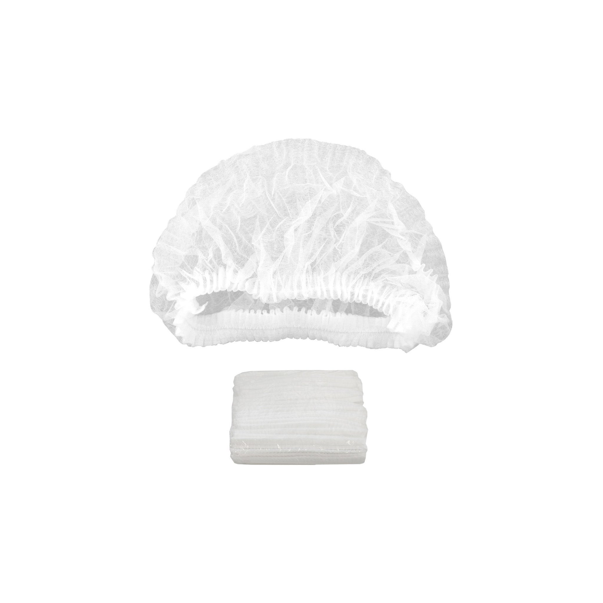 MOP CAPS WHITE DISPOSABLE