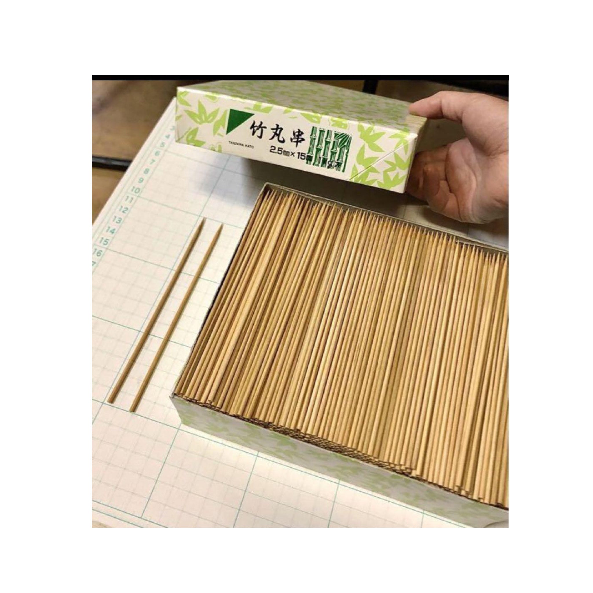 Skewers, Bamboo [2.5mmx150 mm] B/skewer2.5*150