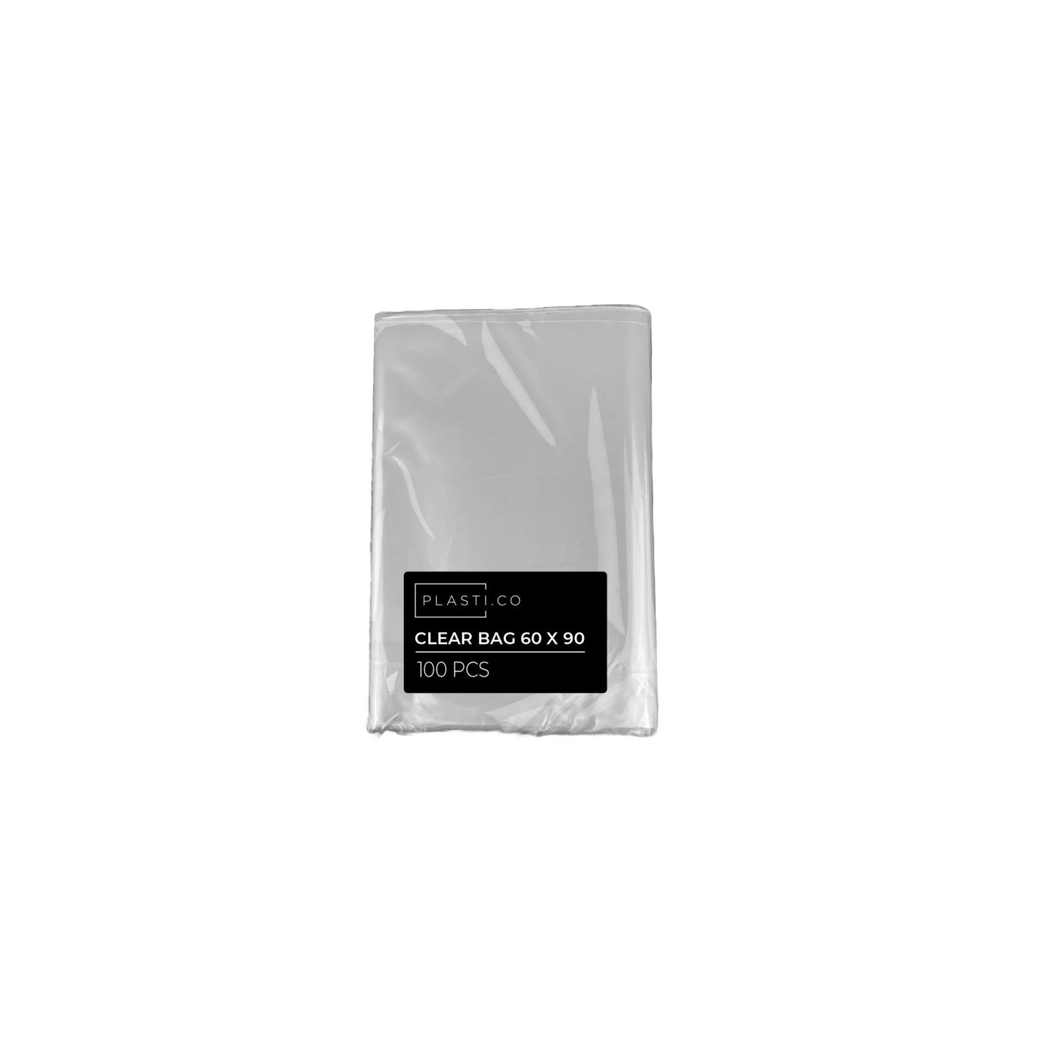 CLEAR BAG 60*100* 90MIC